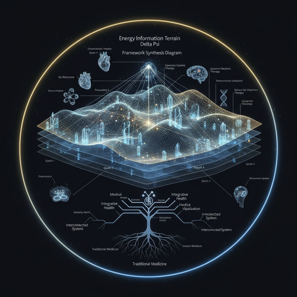 Epoch #4 framework: energy as the spine connecting information, terrain, and dynamics